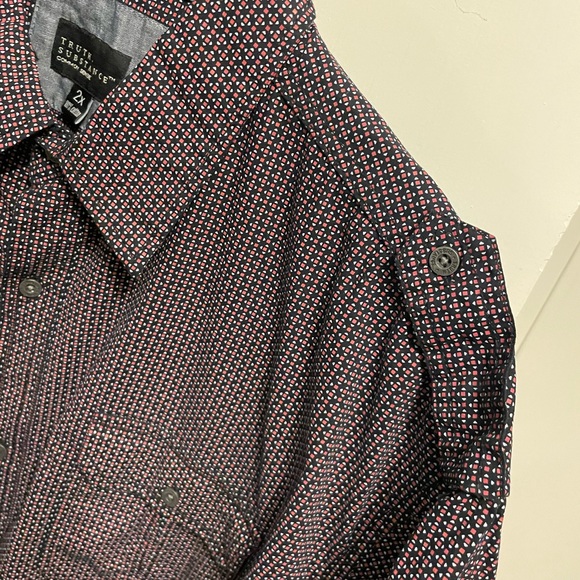 Truth. Substance, Big & Tall, short sleeve button down - Picture 3 of 7